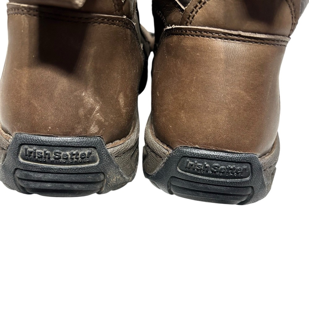 Red Wing Irish Setter 805 Brown Leather Hunt Havoc Boots Men's Size 14 Goretex - Picture 5 of 14